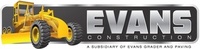 Evans grader and paving